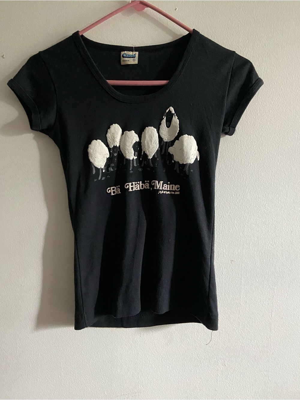 1970s cute funny Bar Harbor Maine Sheep baby tee That 70s show